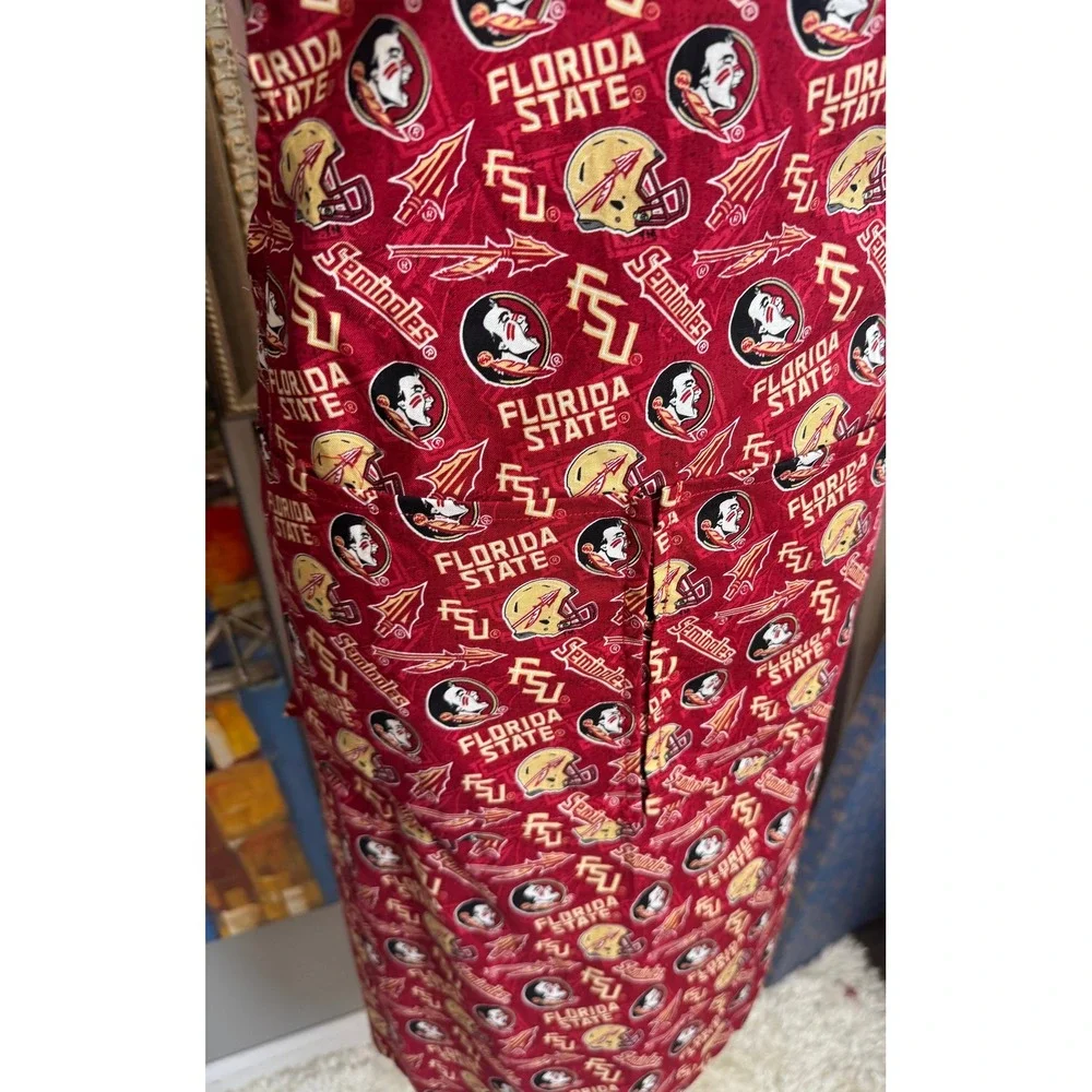Florida State Seminoles FSU NCAA Garnet All Over Print Kitchen Tailgate Apron